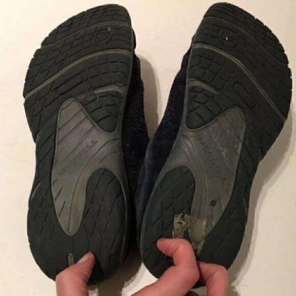 Merrell Suede 7.5 Paisley Qform Comfort Grip Mules - Picture 7 of 10